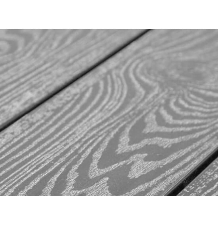 Террасная Доска ДПК SaveWood Standard-Plus Salix (S) (T) пепельный 3 пог.м.